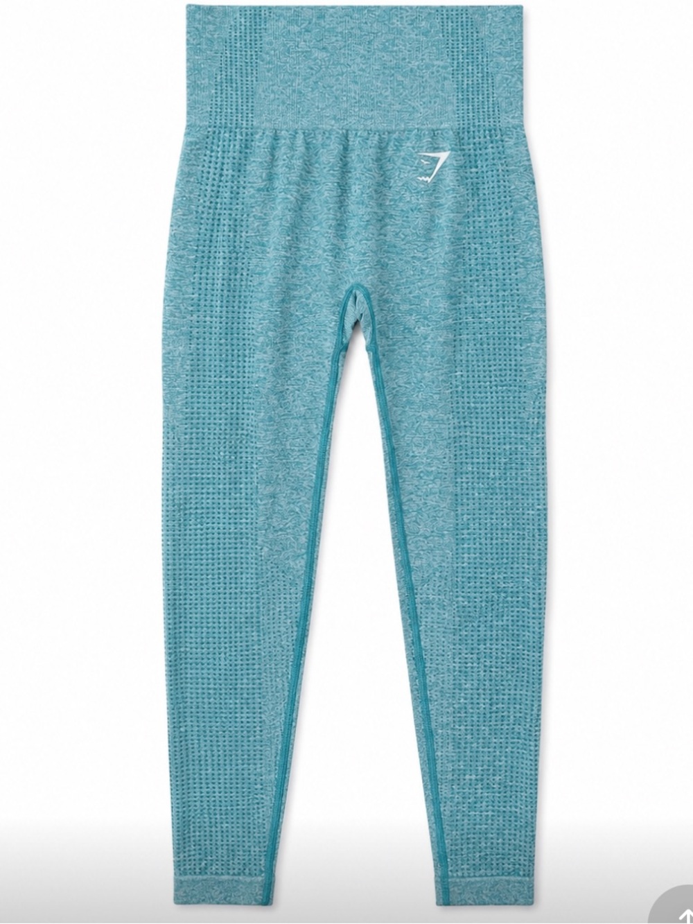 Gymshark vital seamless workout activewear leggings sz XS Tahoe teal marl